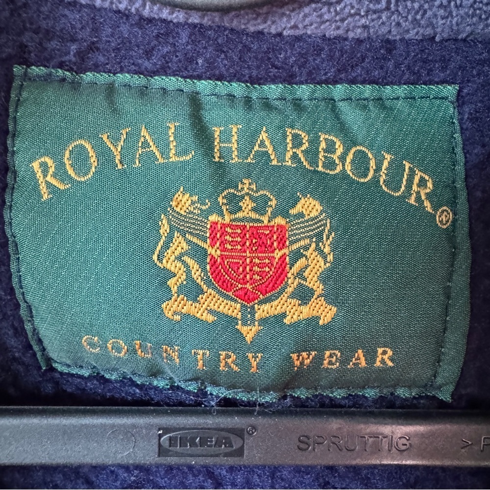 ⚓ Vintage England Royal Harbour Fleece Vest Ad ⚓ - Picture 4 of 7